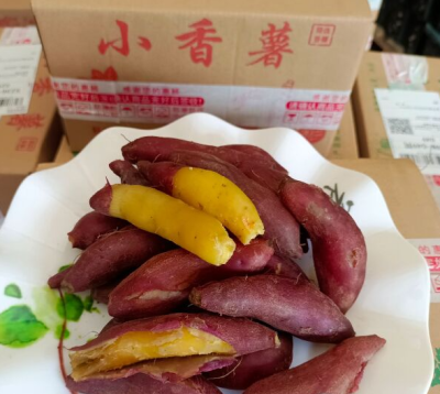 杭州临安天目山小香薯 网红爆款 口感粉糯香甜 可长年供货   天目山小香薯口感软