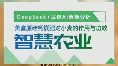 老铁们，马上准备冬小麦种植肥料了，我们用AI智慧农业分析了，美富原，叶碳酶乳酸肽活性硅，中药提取物加矿源，加枯草芽孢杆菌和胶冻样类芽孢杆菌的，中微量元素肥料硅钙镁肥，对小麦提质增产作用功效做分析，大家