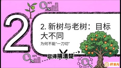 第3节：【春肥策略】开春底肥：新树&ldquo;扩版图&rdquo;，老树&ldquo;点引擎&rdquo;，课程：《柑橘底肥&ldquo;翻身账&rdquo;：从改土到高产的实战全书》