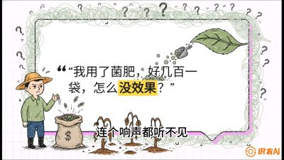 第4节（活化篇）： 土壤里的&ldquo;雇佣兵&rdquo;&mdash;&mdash;如何用菌剂以小博大，解决死棵难题，课程：《揭秘土壤的秘密：让土地帮你赚钱》#识农AI