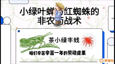 第03节（虫害篇）：看不见的吸血鬼：小绿叶蝉与红蜘蛛的&ldquo;非农药&rdquo;团灭战术（抗性治理），课程：《茶金时代：从&ldquo;看天吃饭&rdquo;到&ldquo;精准控局&rdquo;的茶叶高产提质实战课》