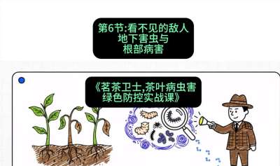 第06节：看不见的敌人&mdash;&mdash;地下害虫与根部病害，课程：《茗茶卫士&mdash;&mdash;茶叶病虫害绿色防控实战课》#识农AI