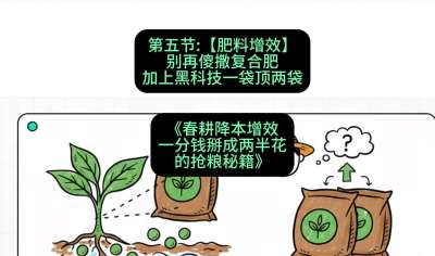 第五节：【肥料增效】别再傻撒复合肥，加上&ldquo;黑科技&rdquo;一袋顶两袋